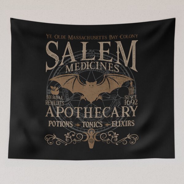 Item preview, Salem Apothecary Herbalist Witch Wiccan Beige Bat Swea		 designed and sold by kcvmnvint93.