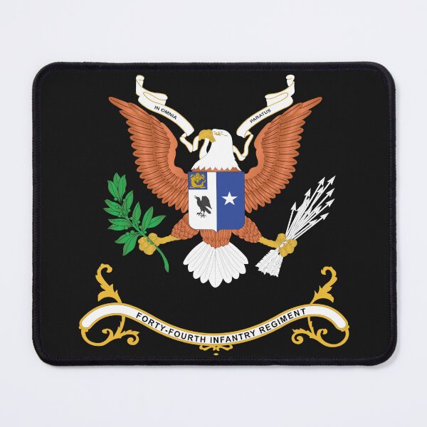 Item preview, Army - Regimental Colors - 44th Infantry Regiment - IN OMNIA PARATUS X 300 designed and sold by Military Insignia Products.