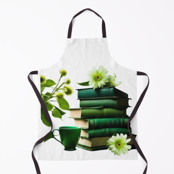Item preview, Book Aesthetic Green Open Book With Flowers Growing From Book Girly designed and sold by MatthewViews.