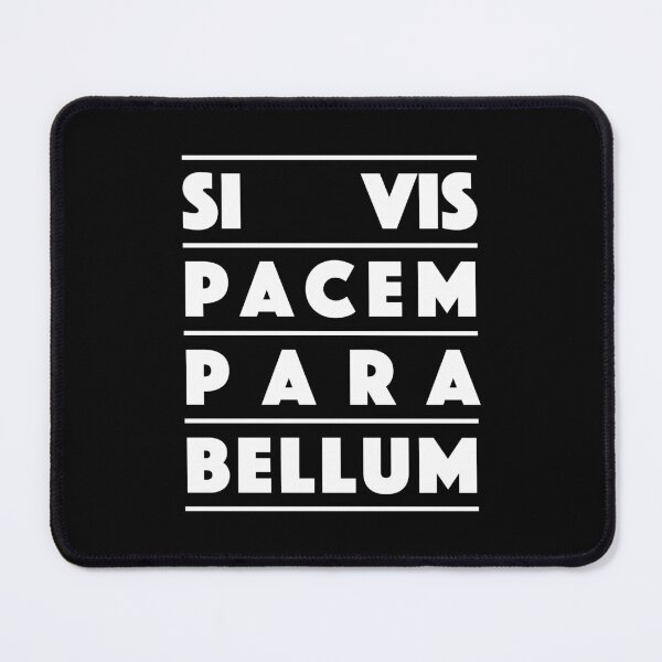 Item preview, Si Vis Pacem Para Bellum – Bold Latin Quote Typography Design (white) designed and sold by didijuca.