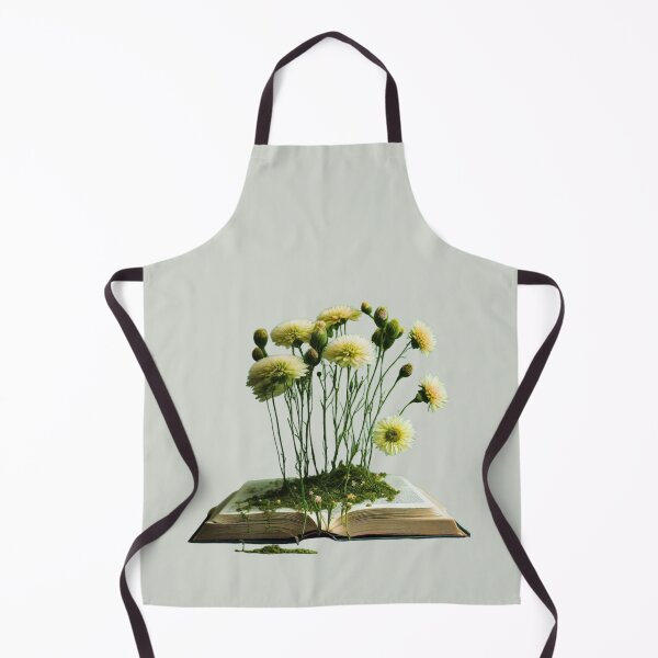 Item preview, Book Aesthetic Green Open Book With Flowers Growing From Book Girly designed and sold by MatthewViews.