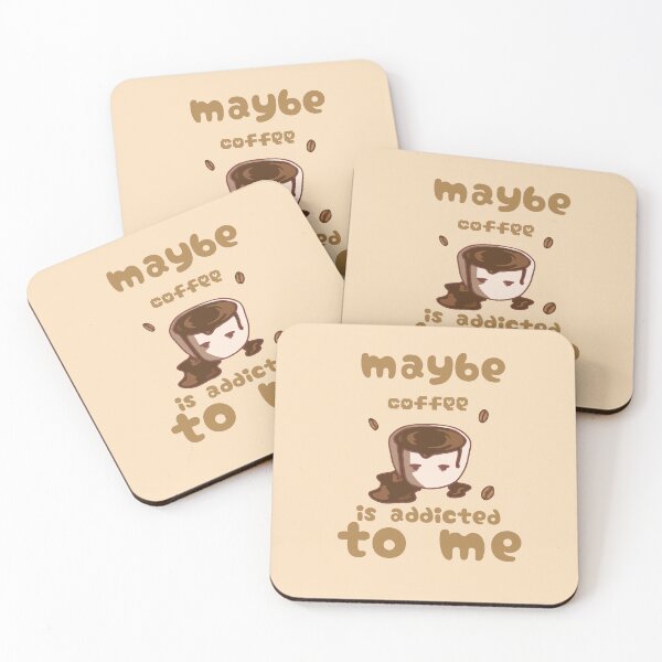 Item preview, Maybe coffee is addicted to me designed and sold by Sweet_cherry.