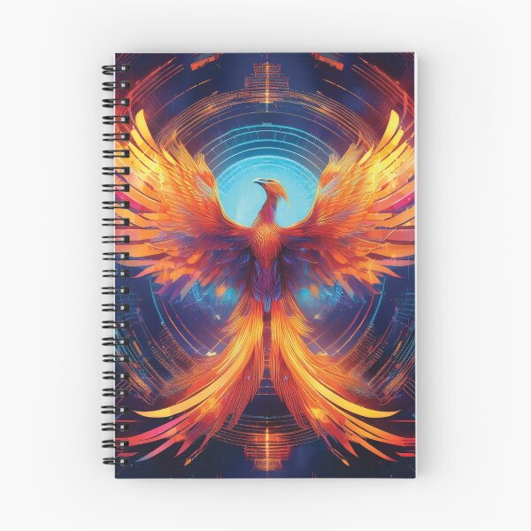 Item preview, Abstract Phoenix of Light and Fire designed and sold by MDKey DESIGN.