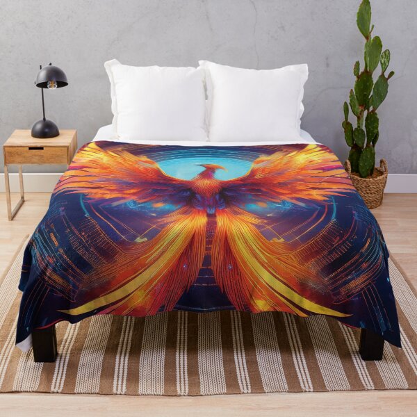 Item preview, Abstract Phoenix of Light and Fire designed and sold by MDKey DESIGN.