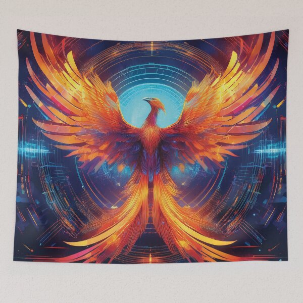 Item preview, Abstract Phoenix of Light and Fire designed and sold by MDKey DESIGN.