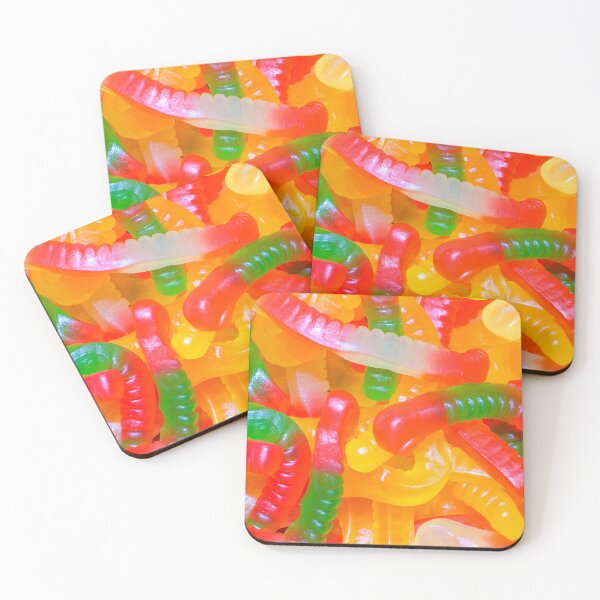 Item preview, Yummy Gummy Worms Candy Photograph designed and sold by patternsoup.