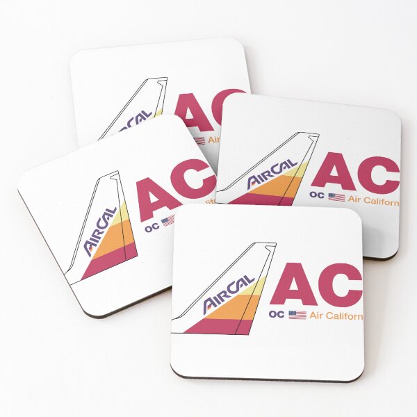 Item preview, AirCal Classic Boeing 737-800 Tail Poster designed and sold by MinimalistAir.