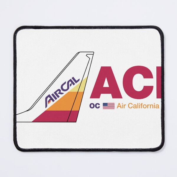 Item preview, AirCal Classic Boeing 737-800 Tail Poster designed and sold by MinimalistAir.