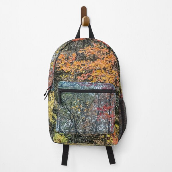 Item preview, Autumn Forest Glow – Fiery Red, Orange, and Golden Leaves designed and sold by aadventures.