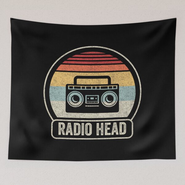 Item preview, Retro Vintage Radio Head 		 designed and sold by egzvxovrwwn37.