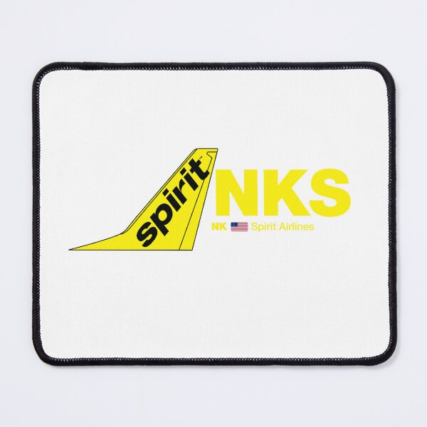 Item preview, Spirit Airlines Boeing 737-800 Tail Poster designed and sold by MinimalistAir.