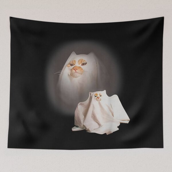 Item preview, Funny Ghost Cat  designed and sold by BASKF.