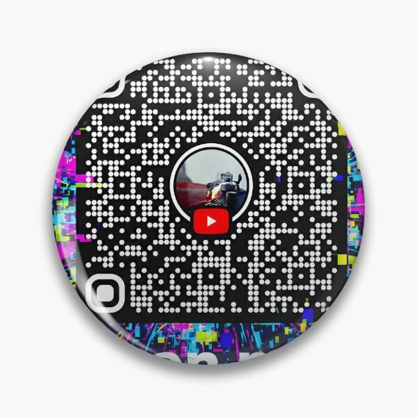 Item preview, Cyberpunk "Scan Me" QR Code Vlogger Art designed and sold by magafadu.