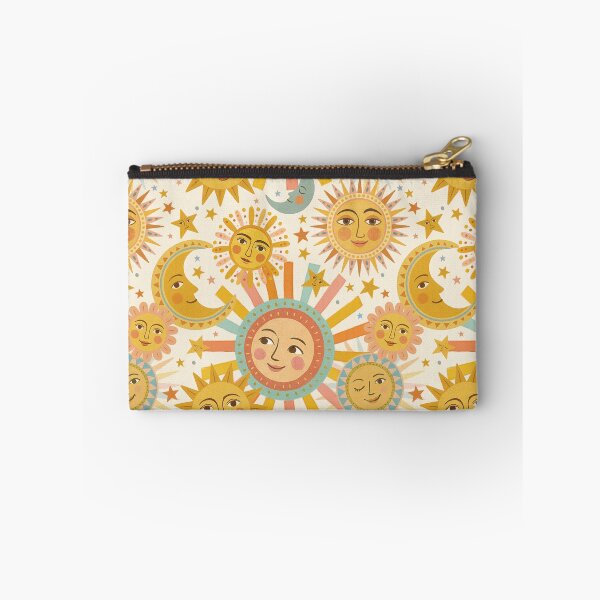 Item preview, Celestial Sun & Moon Pattern – Vintage Cosmic Vibes designed and sold by HotFluff.