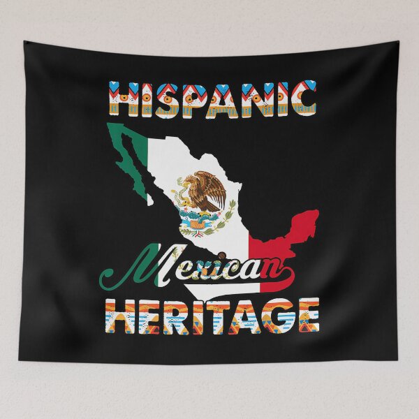 Item preview, Mexico 	 Hispanic Heritage Month Mexican Flag Pride 		 designed and sold by syidhgqfkp27.