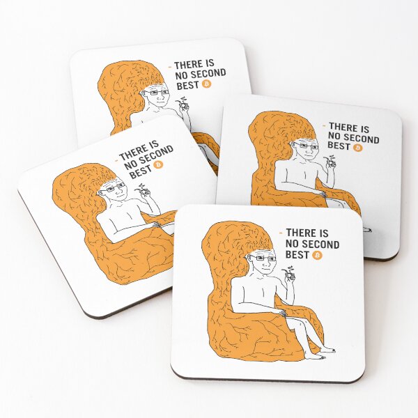 Item preview, Big Brain Wojak Bitcoin Michael Saylor Quotes There is No Second Best designed and sold by CyberRex.