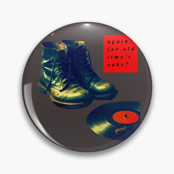 Item preview, Again? For Old Time’s Sake? Grunge Boots & Vinyl Record Art. designed and sold by dakotii.