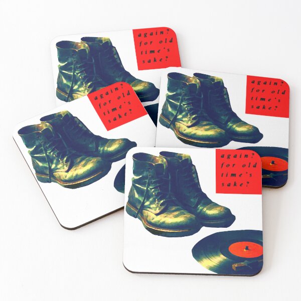 Item preview, Again? For Old Time’s Sake? Grunge Boots & Vinyl Record Art. designed and sold by dakotii.