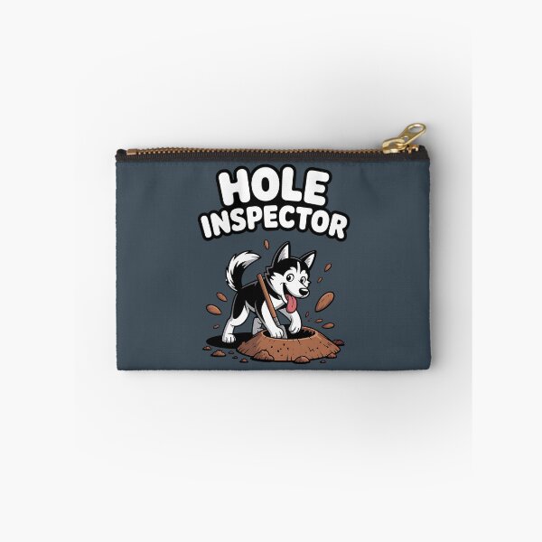 Item preview, Hole Inspector Funny Husky Dog Digging Art designed and sold by BlizzStyle.