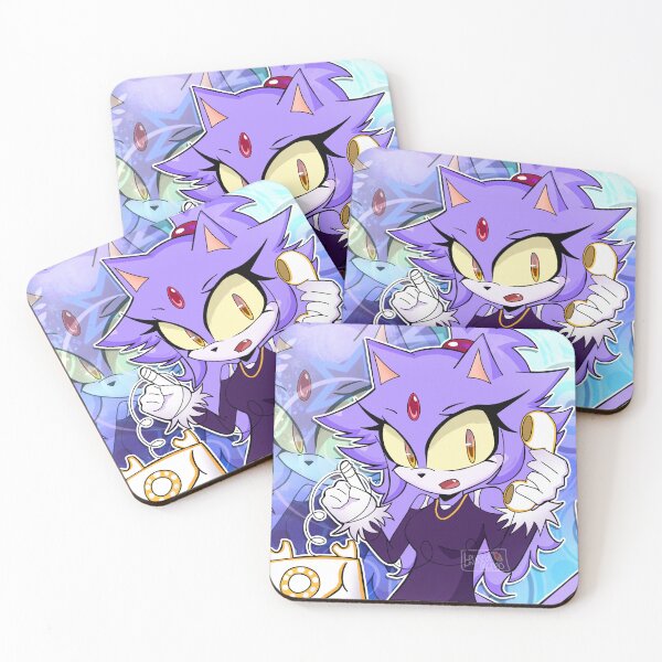 Item preview, Blaze the Cat Telephone designed and sold by benji_miiao_art.