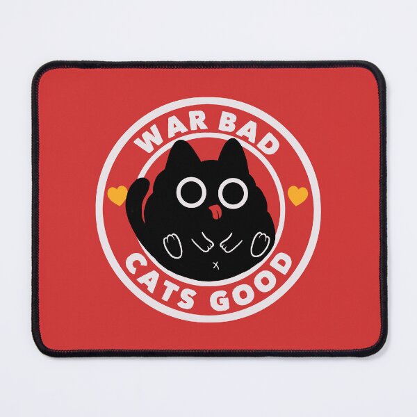 Item preview, War Bad Cats Good by Tobe Fonseca designed and sold by Tobe Fonseca®.