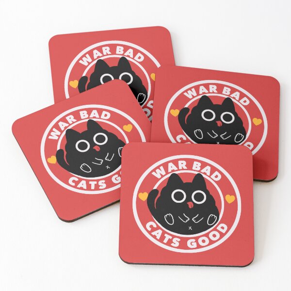 Item preview, War Bad Cats Good by Tobe Fonseca designed and sold by Tobe Fonseca®.