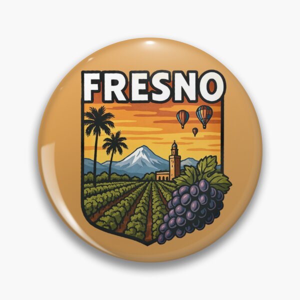Item preview, Fresno Vineyards & Sierra Sunset designed and sold by Myra365Art.