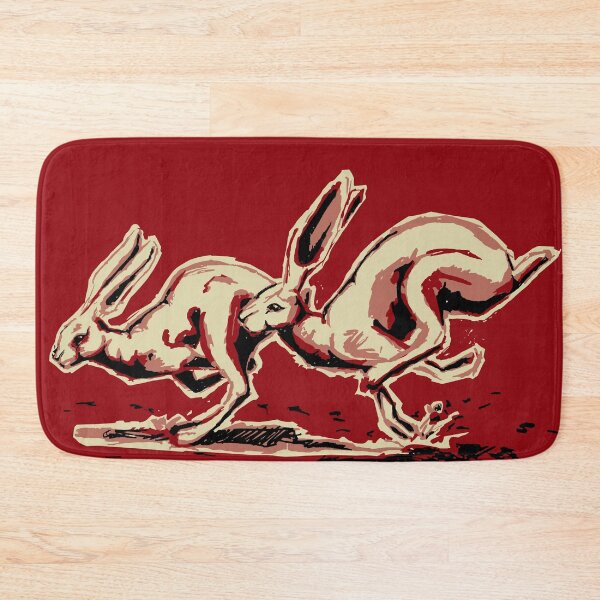 Item preview, Wild Hare, Red Rabbits designed and sold by Plantedbones.