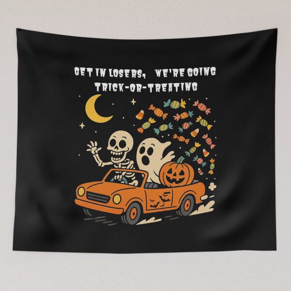 Item preview, get in losers, we're going trick or treating - halloween designed and sold by ShellyCraft.
