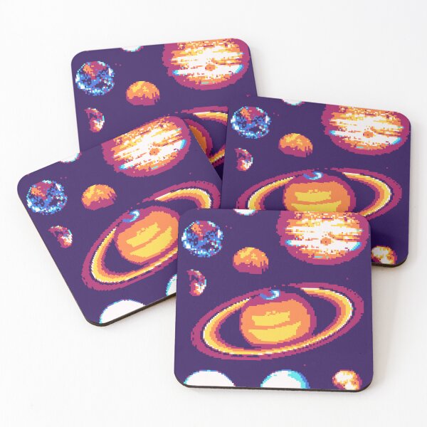 Item preview, Pixelated Solar system planets! designed and sold by Planetation.
