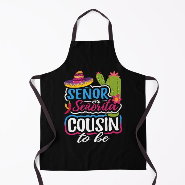 Item preview, Senor Or Senorita Cousin To Be Gender Reveal Mexican Fiesta designed and sold by ijkdpszag76.