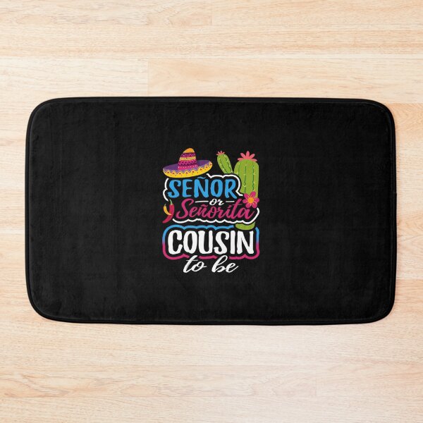 Item preview, Senor Or Senorita Cousin To Be Gender Reveal Mexican Fiesta 		 designed and sold by ijkdpszag76.