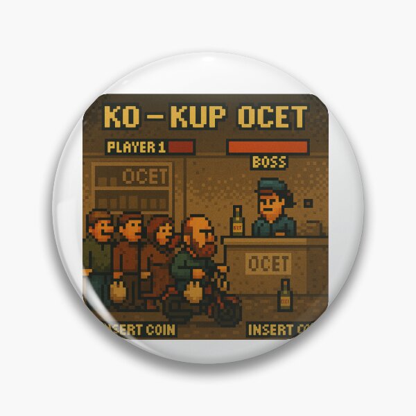 Item preview, KO – Buy Vinegar: Queue Bossfight designed and sold by Boldolka.