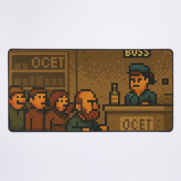 Item preview, KO – Buy Vinegar: Queue Bossfight designed and sold by Boldolka.
