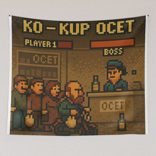 Item preview, KO – Buy Vinegar: Queue Bossfight designed and sold by Boldolka.