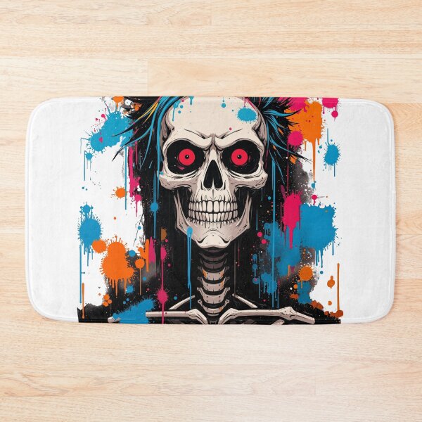 Item preview, Blue Haired Skeleton  designed and sold by Mr Ai Shop.