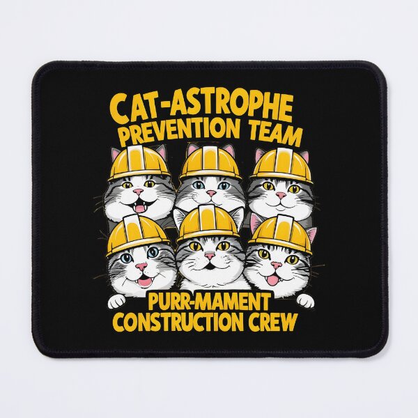 Item preview, work jokes catswithhardhats designed and sold by Uglyandcute.