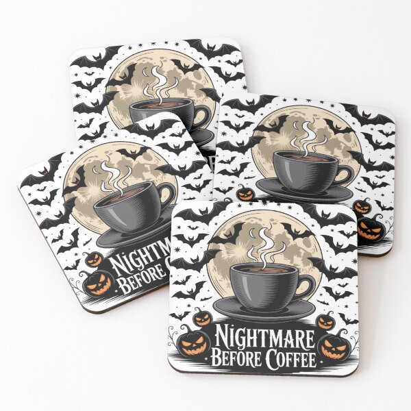 Item preview, Nightmare Before Coffee Halloween Design designed and sold by UmutK.