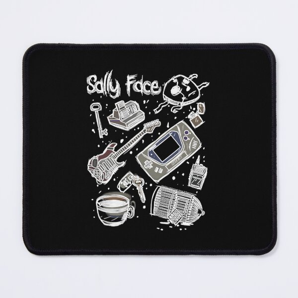 Item preview, Sally Face Icon Doodle Graphic Sketch Collage designed and sold by kcvmnvint93.