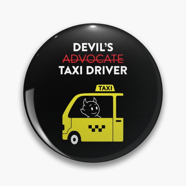 Item preview, Devil’s Taxi Driver | Witty Cartoon Devil Artwork with a Playful Twist designed and sold by Ovitees.