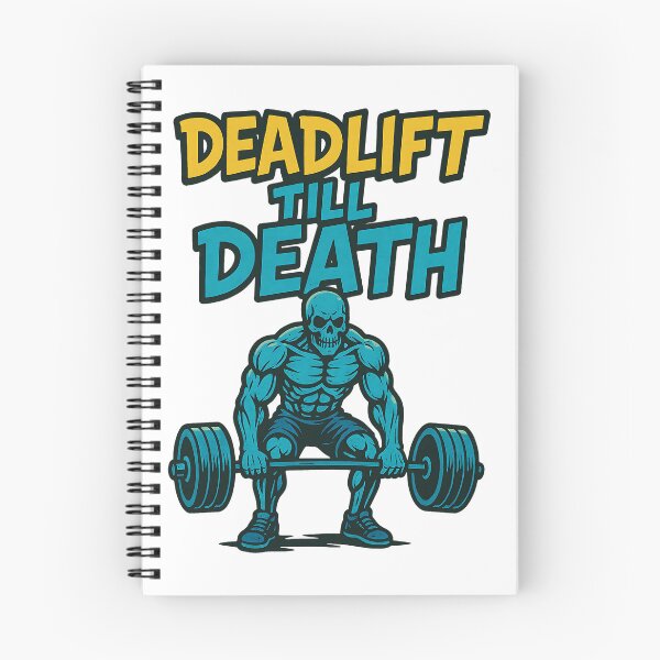 Item preview, Deadlift Till Death Skeleton Gym Halloween designed and sold by Joyful-Park.