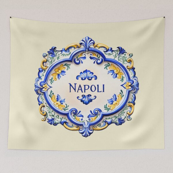 Item preview, Napoli Pottery Motif designed and sold by Kiki-Hes.