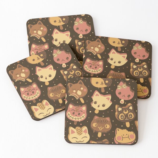 Item preview, Cat Popsicles Pattern by Tobe Fonseca designed and sold by Tobe Fonseca®.