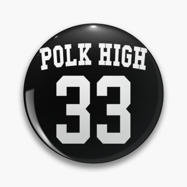 Item preview, Polk High Football Jersey 33 Bundy No Maam - Front &amp; Back Pullover 		 designed and sold by ictnocexawb64.
