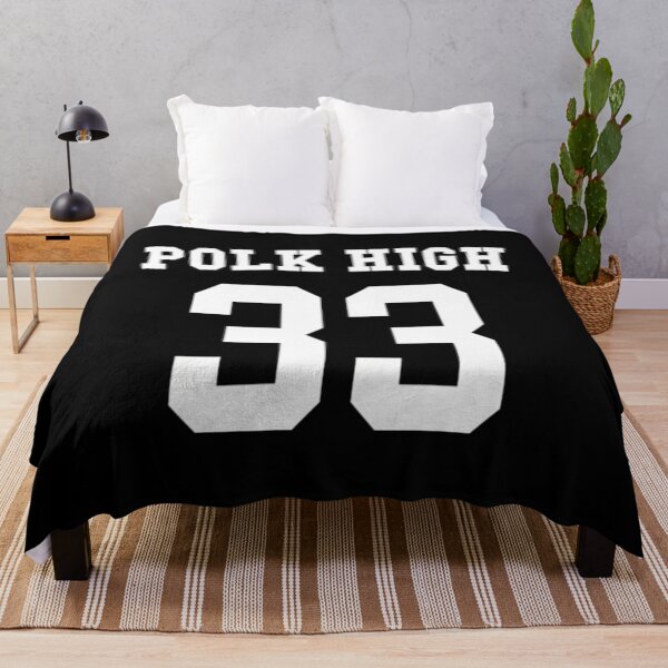 Item preview, Polk High Football Jersey 33 Bundy No Maam - Front &amp; Back Pullover 		 designed and sold by ictnocexawb64.