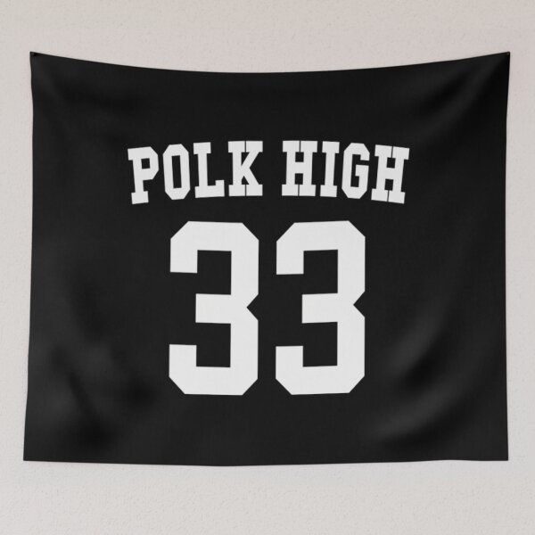 Item preview, Polk High Football Jersey 33 Bundy No Maam - Front &amp; Back Pullover 		 designed and sold by ictnocexawb64.