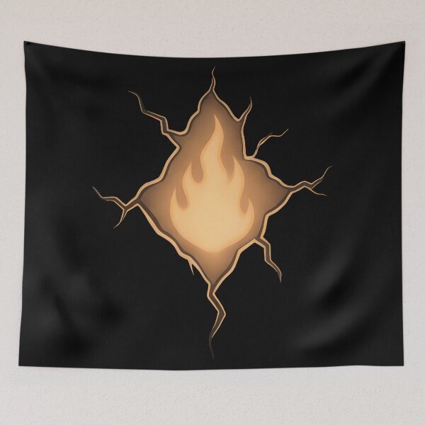 Item preview, The Inner Flame – Symbolic Surreal Minimalist Artwork designed and sold by Vrixat.
