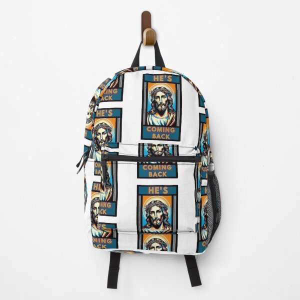 Item preview, JESUS PORTRAIT: He's Coming Back designed and sold by Holy Coast Threads (Formerly ChristianFlower).