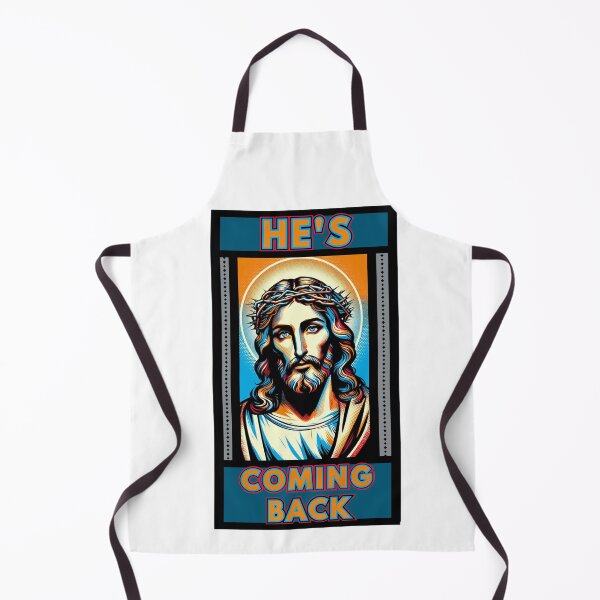 Item preview, JESUS PORTRAIT: He's Coming Back designed and sold by Holy Coast Threads (Formerly ChristianFlower).