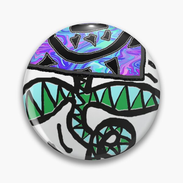 Item preview, Purple Graffiti symbol flower  designed and sold by LowEndGraphics.